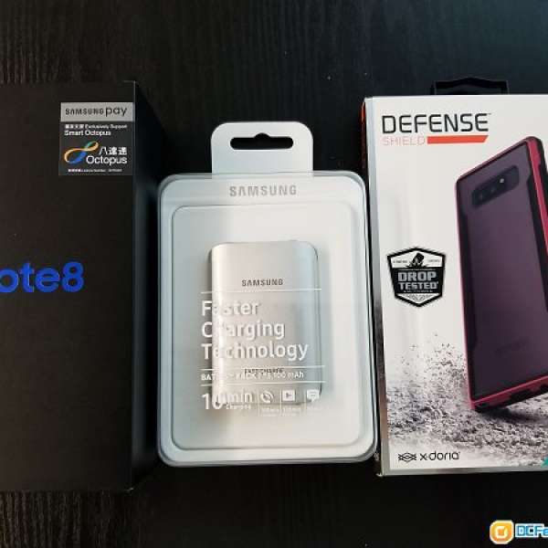 100%新 Samsung Galaxy Note 8 6G Ram 256G Rom (藍色)購自Smartone 連屏幕保障