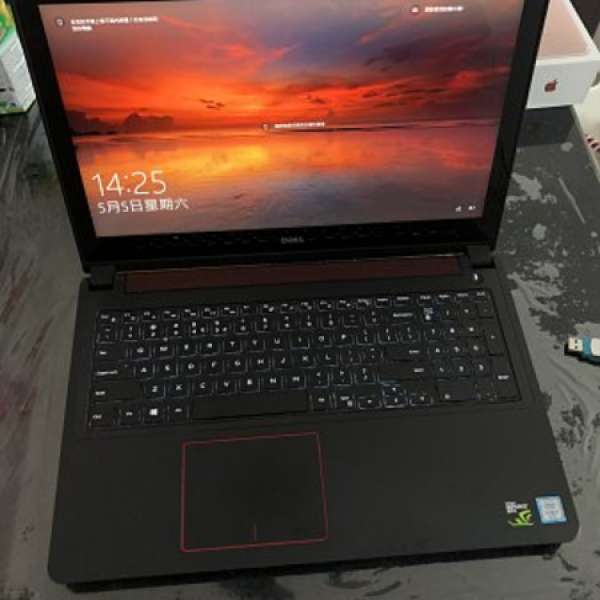 DELL 7559 notebook i7 6700HQ 8gb 256SSD 4K mon touch 留意內容