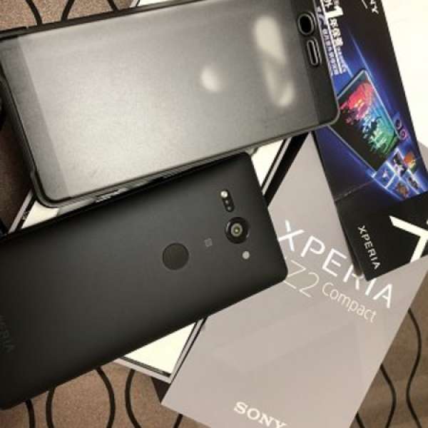 Sony XZ2 compact 連原廠cover Touch