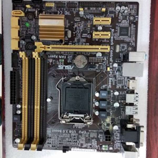 二手 ASUS B85M-G B85 DDR3 LGA1150 MATX MB