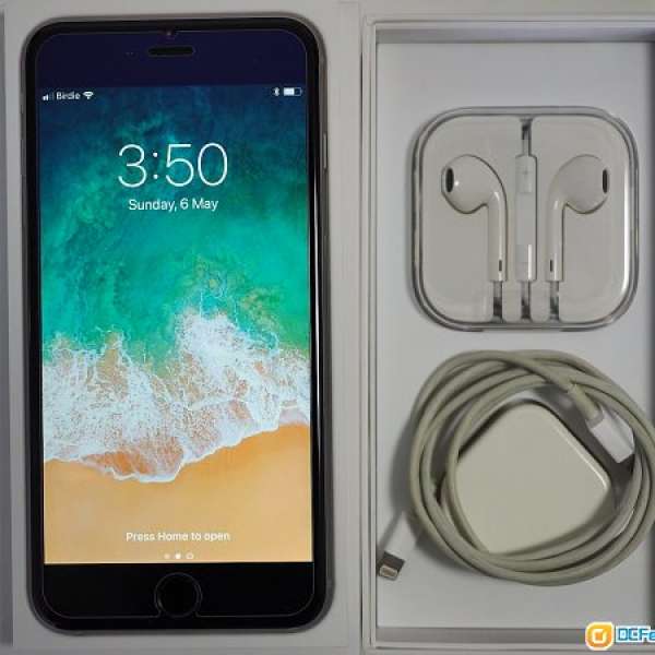 90%新iPhone 6 Plus 64GB sliver 香港行貨機 換過電池還是100%