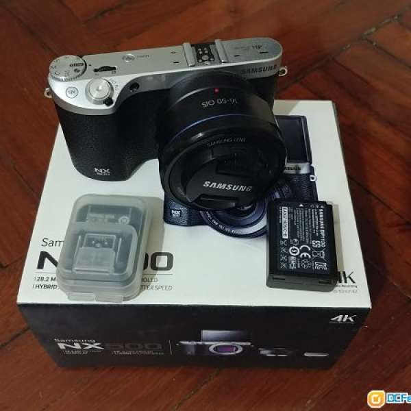 Samsung NX500,full set,2電,95%new,100%work