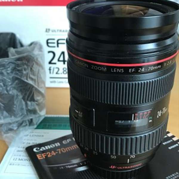 Canon EF 24-70 f2.8L USM 90%NEW