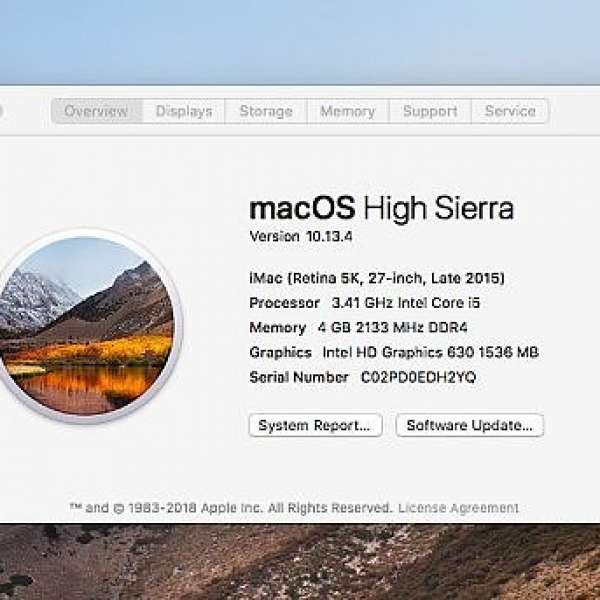 i5-7500 Z270M Mac High Sierra/Win os