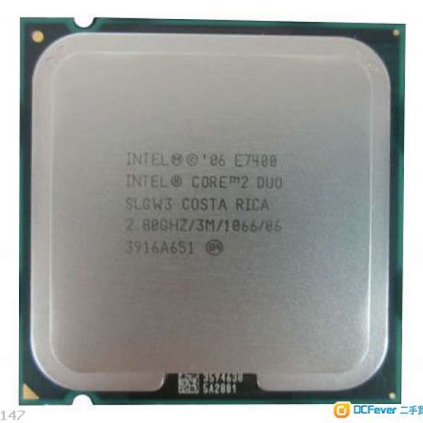Intel C2D E7400 CPU
