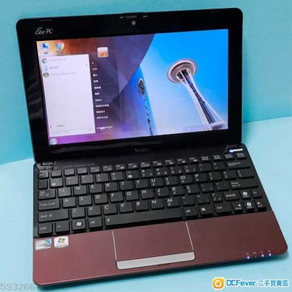 適合出國短用無花9成新ASUS 1015PEM 10.1寸Mon 320gb HD 2gb Ram 輕便手提