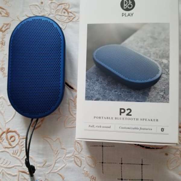 B&O Beoplay P2藍芽喇叭藍色