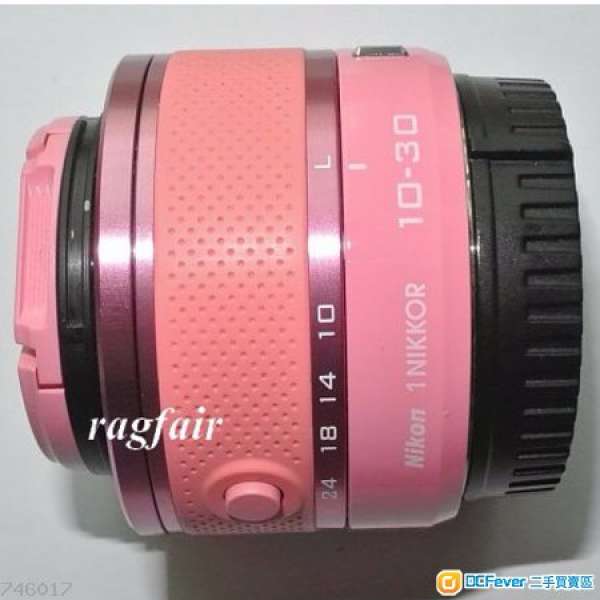 Nikon 1 NIKKOR VR 10-30mm f/3.5-5.6 粉紅色標準變焦鏡頭 J1 J2 J3 J5 S1 S2 V3 AW1