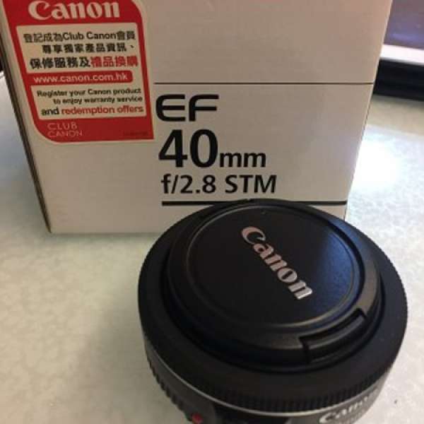 Canon EF 40mm F2.8 STM 90%新