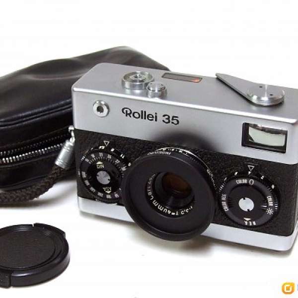 德國製 Rollei 35 經典全幅菲林相機，原廠手繩，皮套