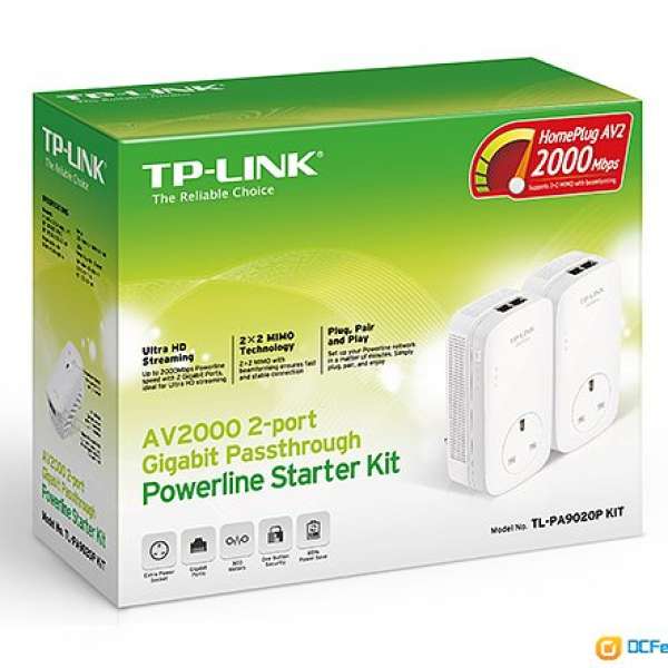 Powerline Homeplug AV2000 TL PA 9020 香港行貨