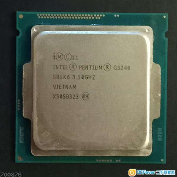 Intel Pentium G3240@3.10GHz (LGA1150)