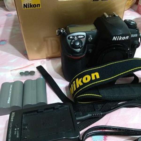 Nikon D200 機身 有盒
