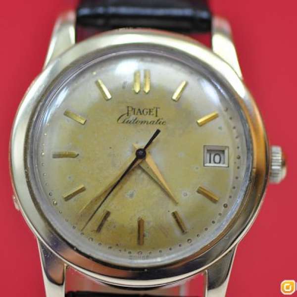 中古Piaget(伯爵)日曆 機械自動 Gold shell/綱腕錶