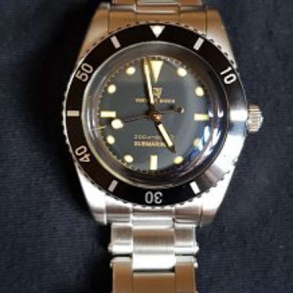 定制同款舊勞6204潛水機械錶