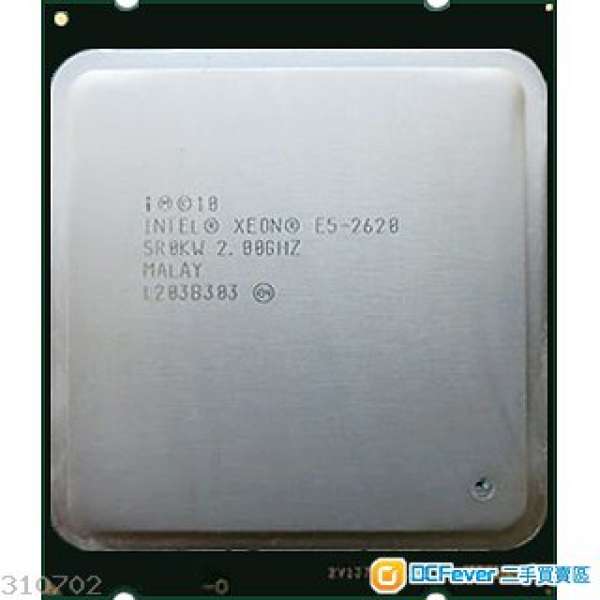 Intel® Xeon® E5-2620 15M Cache, 2GHz, 7.20 GT/s 6Cores / 12T 95% new