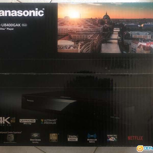 100% NEW Panasonic Blu-ray 4K DMP-UB400