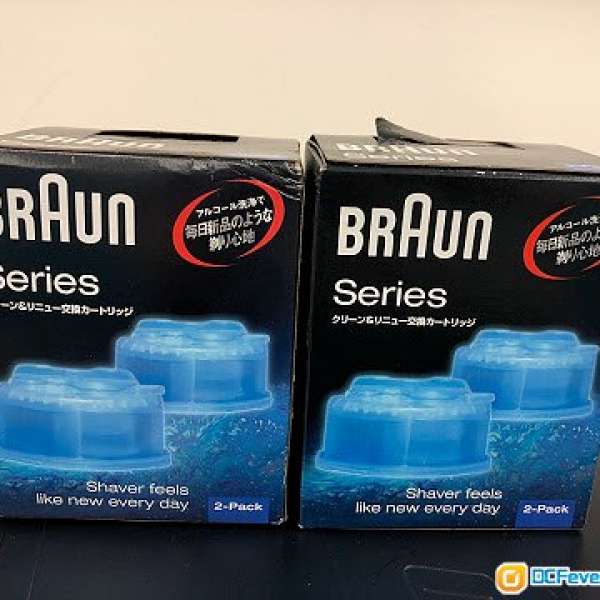 Braun 百靈Clean and Renew Refills 2 Pack CCR2 匣式清潔液補充裝