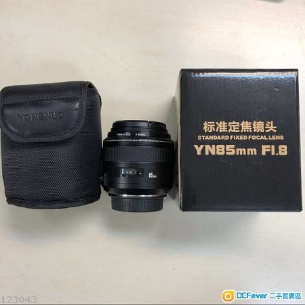 永諾 YN85mm f/1.8 EF mount