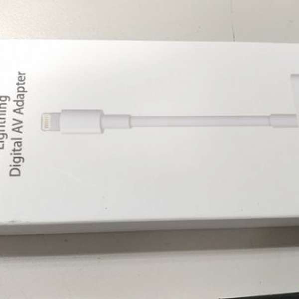 100% 全新 Apple 原裝 Lightning Digital AV Adapter HDMI