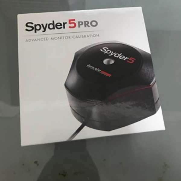 Spyder5 Pro Datacolor 螢幕調色器 9成新