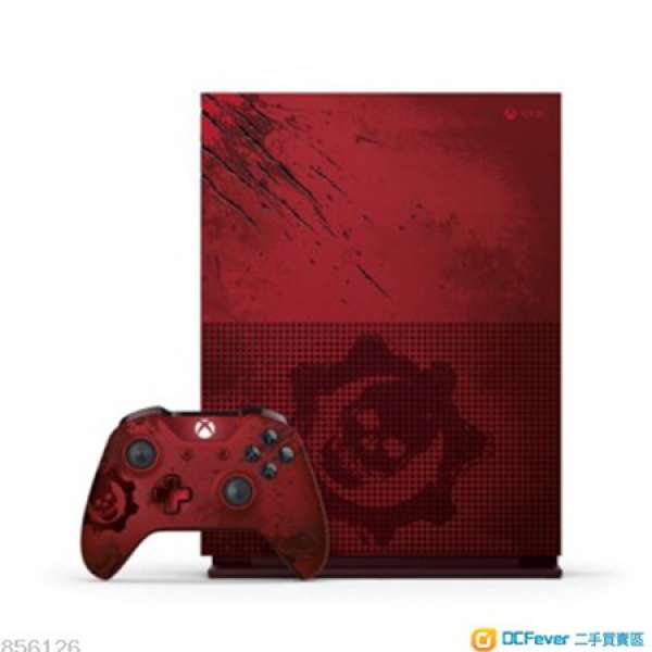 全新未開封 限量版 Xbox One S《Gears of War 4》2TB 主機套裝 包直立底座 藍光碟...