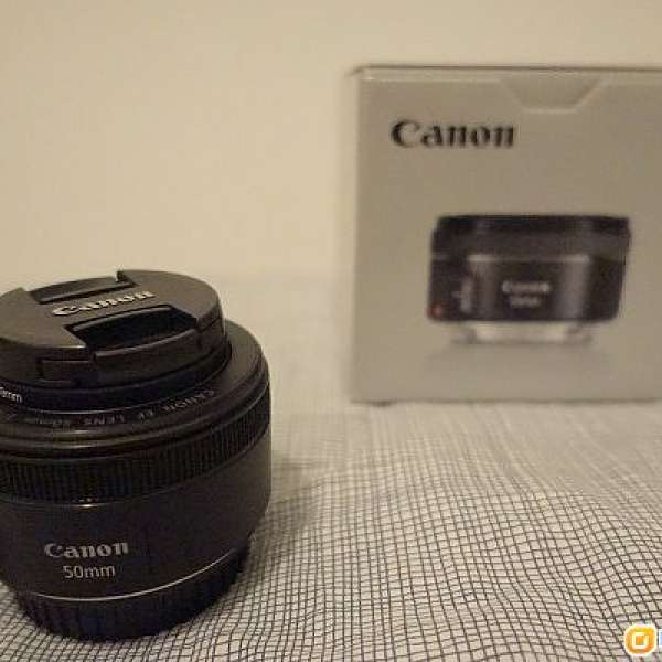 Canon 50mm STM (95% new) with box