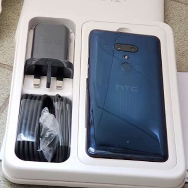 HTC U12+ 6GB+128GB 透藍 港行 98%新