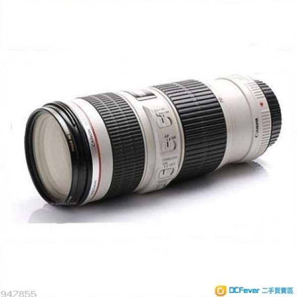 Canon 70-200 f/4.0 IS 小小白 有防震
