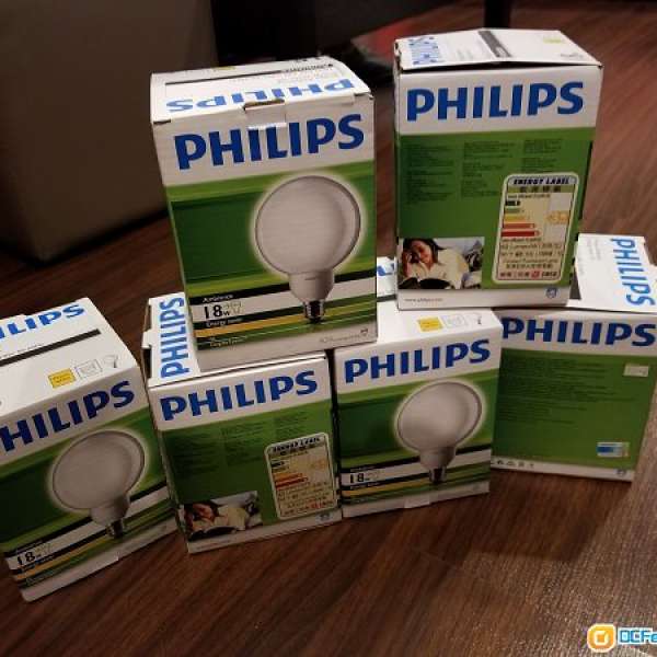 全新 Philips  飛利浦 18W 慳電膽