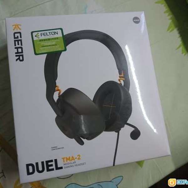 全新未開封 FNATIC Gear DUEL 電競版 頂級頭戴式耳機 gaming headset (可換 ue900s)