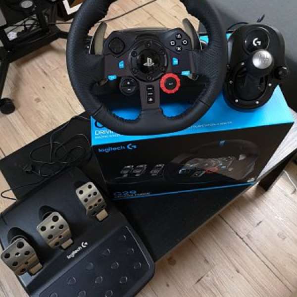 Logitech G29 Driving Force + 波棍