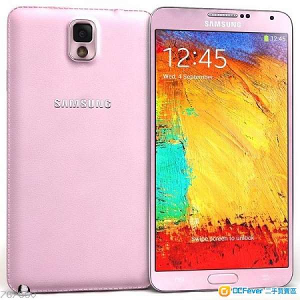 Samsung 粉紅色 Note 3