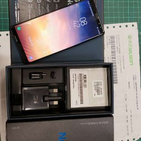 Samsung Note 8 黑色128 GB