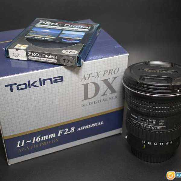 Tokina AT-X 116 PRO DX AF 11-16mm f/2.8(Canon Mount)