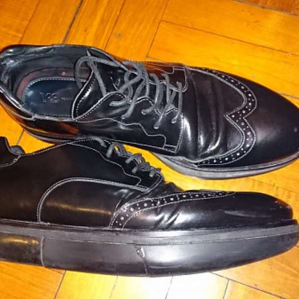 85% 新山本耀司Y-3 Yohji Yamamoto 皮鞋Sample 購自日本