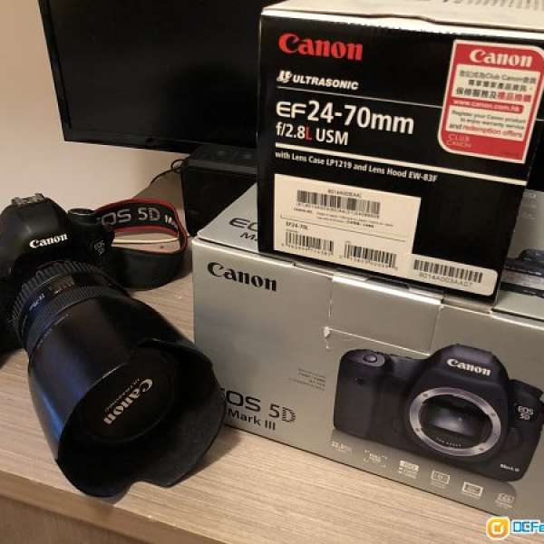 Canon EOS 5d mark 3 + Canon EF24-70mm f2.8L