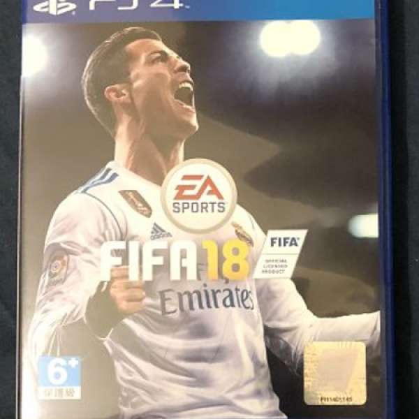 PS4 FIFA 18 中文版-冇花$180
