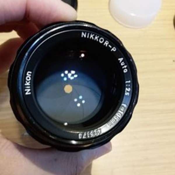 Nikon  P 105mm f2.5 黑咀 原廠Ai
