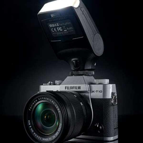 Fijifilm X-T10 kit set + Meke Speedlite MK320