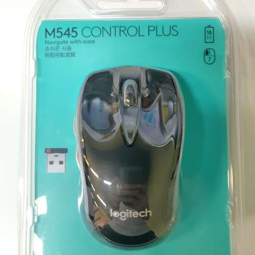 全新 Logitech M545 control plus wireless  mouse - Black