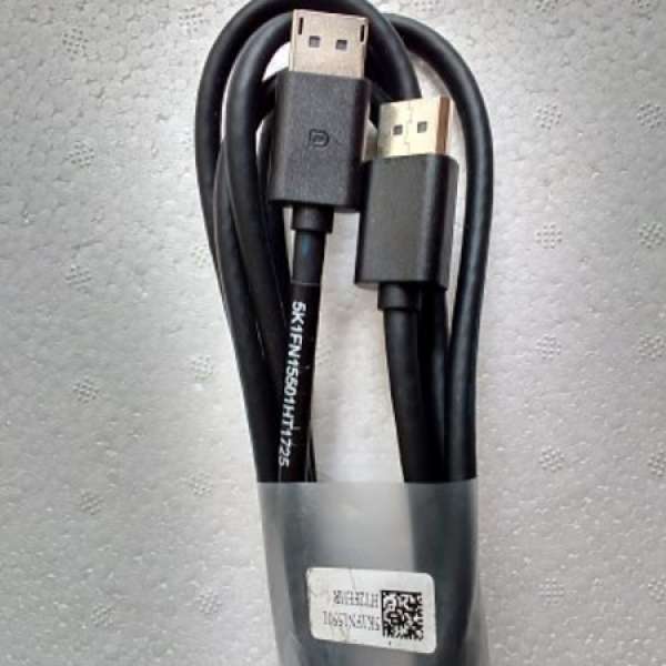 Dell DisplayPort to DisplayPort Male to Male Cable 線1.8M 6FT
