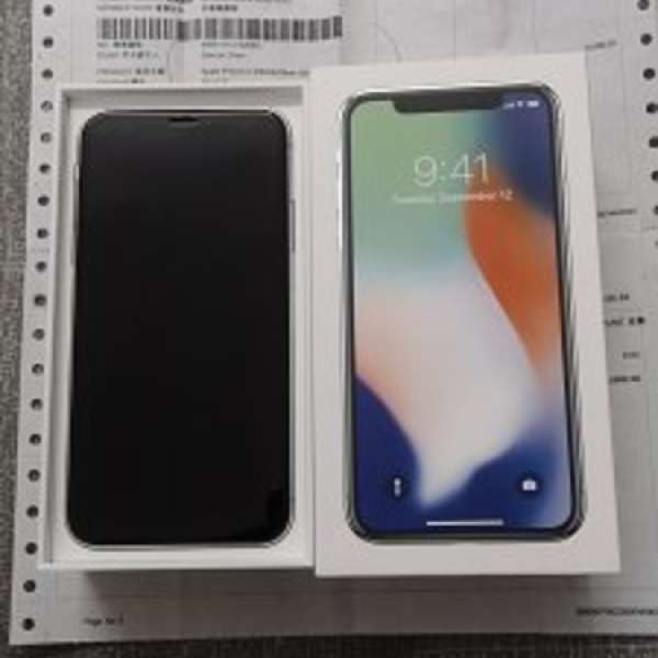 iPhone X 256GB 白色 衛訊機