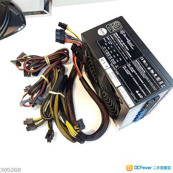 SilverStone 80 Plus Sliver 850W Modular 模組 火牛