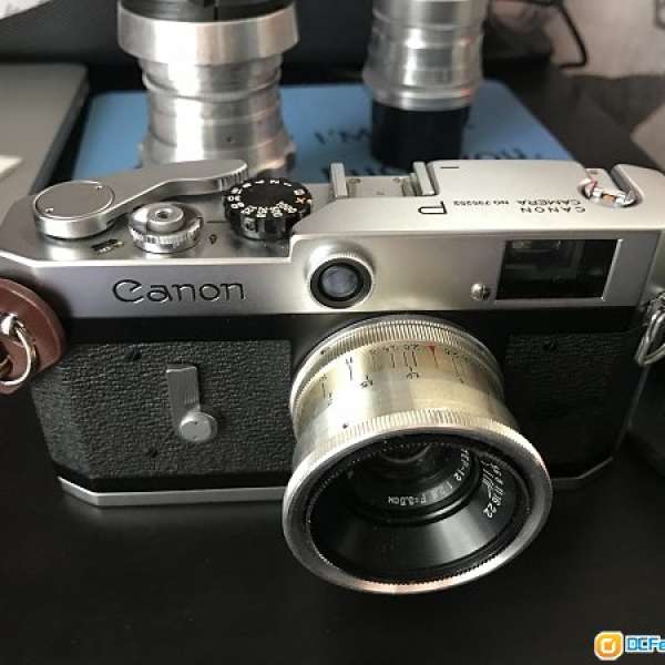 Canon P, Jupiter 8 35mm f2.8 leica l39