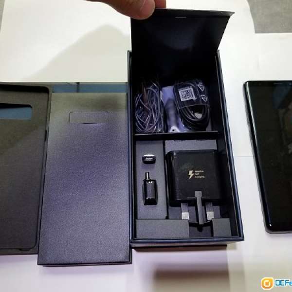 90% 新 Samsung Galaxy Note 8 256GB 黑色 全套 香港行貨