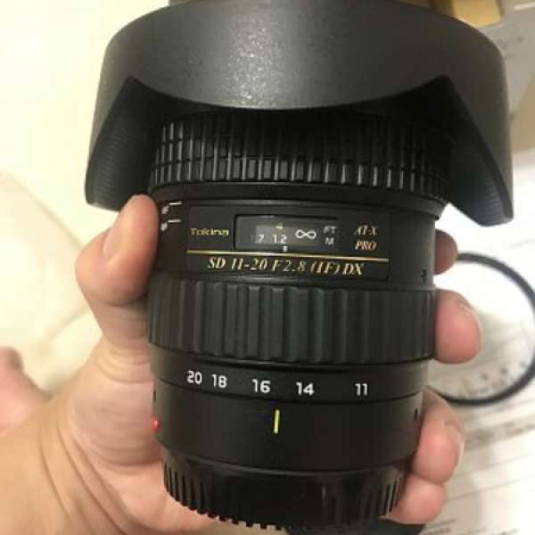 TOKINA 11-20 F2.8  For canon