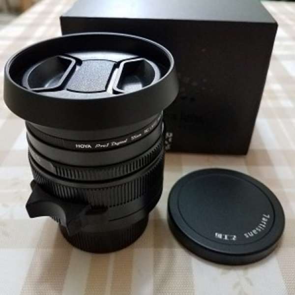 7 Artisans 50mm f1.1 M-mount lens Black colour