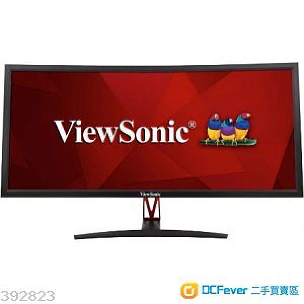 全新 ViewSonic 29英寸 21:9 曲面廣視角顯示器 VX2915-SCHD
