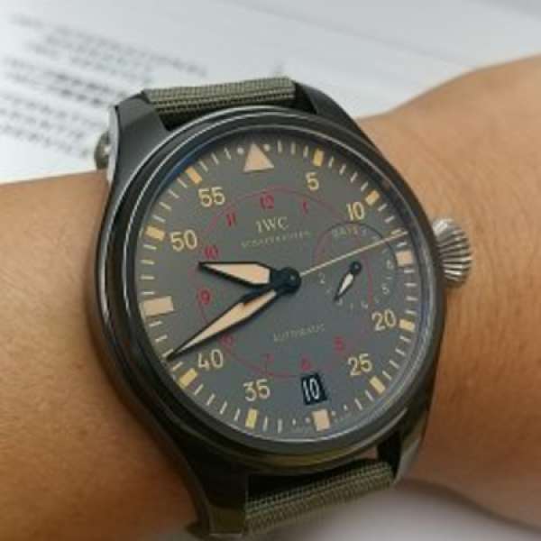 IWC 501902 TOP GUN海軍空戰部隊Miramar腕錶, 全齊有單有保, 已停産陶瓷BIG Pilot ...